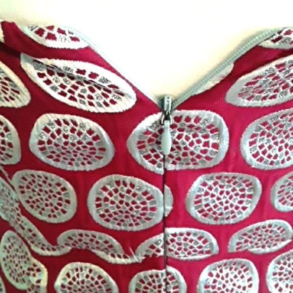 Helen Wang Metallic Dress - Picture 5 of 8